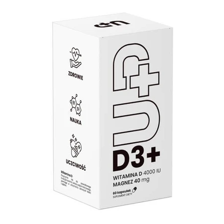 UP D3+, gélules, 60 pcs.
