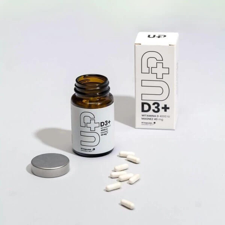 UP D3+, gélules, 60 pcs.