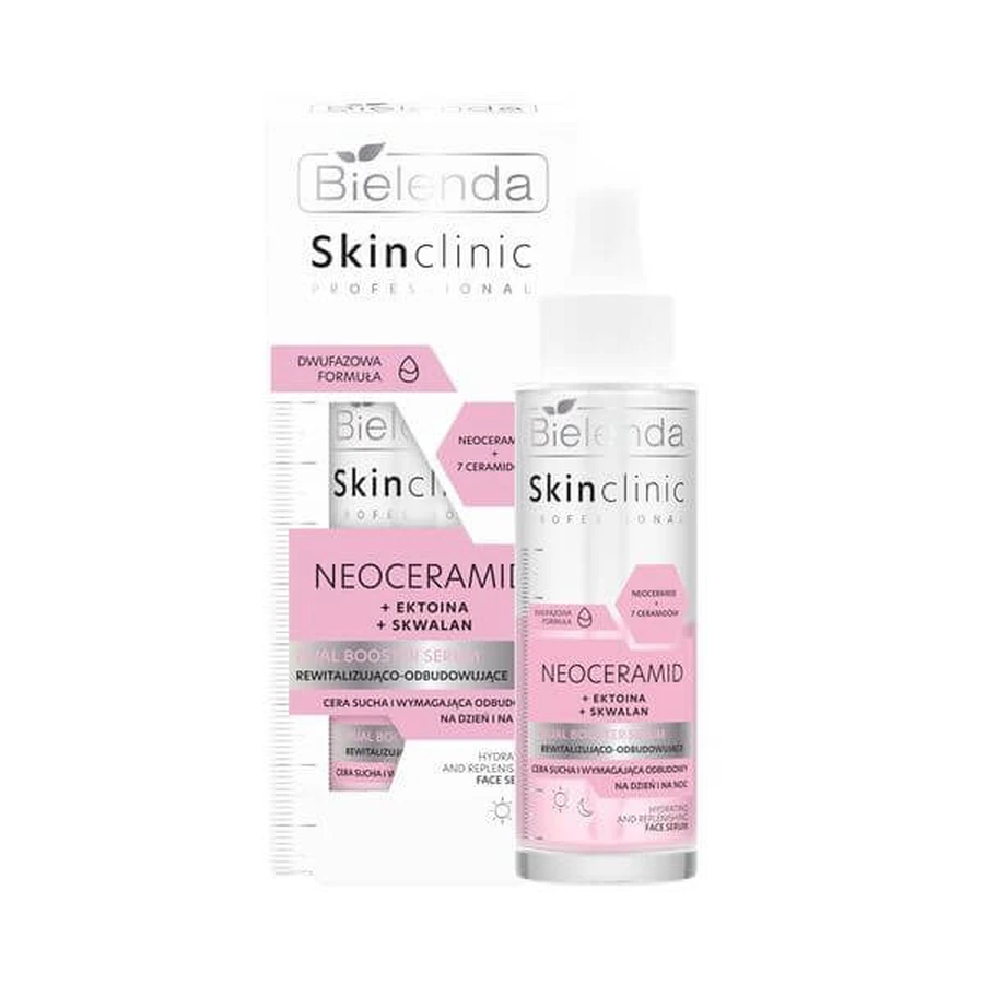 Bielenda Skin Clinic Dual Booster, sérum revitalisant et reconstructeur, 45 ml