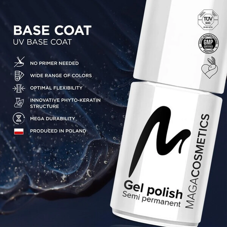 Maga Cosmetics Gel Polish Hybrid Base Hard 01, 6 ml