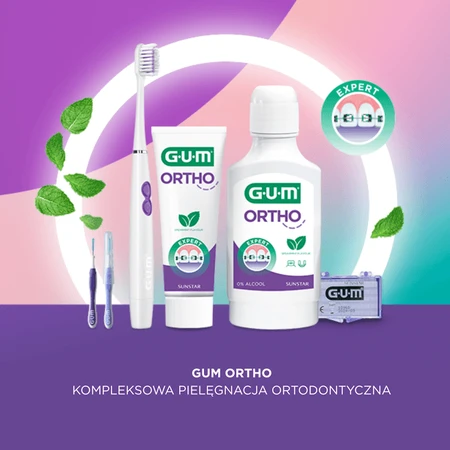 Gum Ortho, Mundwasser für Menschen mit Zahnspange, 300 ml