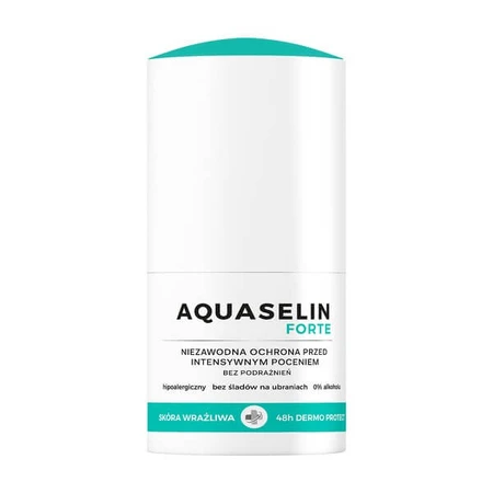 Aquaselin Forte, antitranspiratiemiddel tegen hevig zweten voor de gevoelige huid, 50 ml