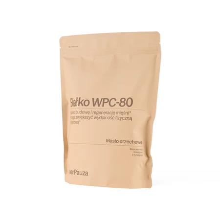 SuperPause Protein WPC-80 Super Performance, polvo, mantequilla de cacahuete, 750 g