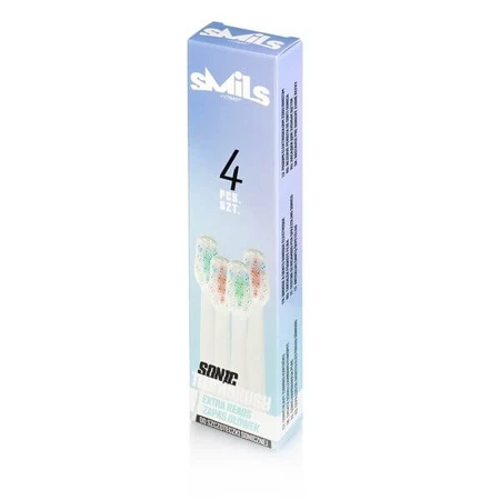 Vitammy, Smils light mix Schallzahnbürstenaufsätze, 4 Stück.