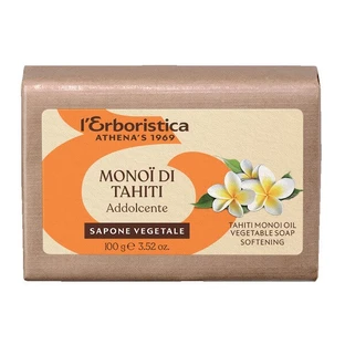 L'Erboristica, vegetable soap with monoi oil from Tahiti, 100 g