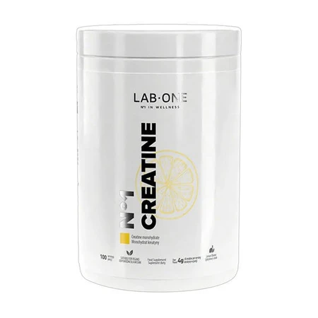 Lab One N°1 Creatina, polvo, sabor limón, 500 g