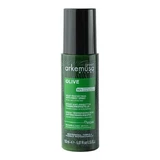Green Arkemusa Olive Anti-Frizz Spray, heat protectant spray for frizzy and unruly hair, 150 ml