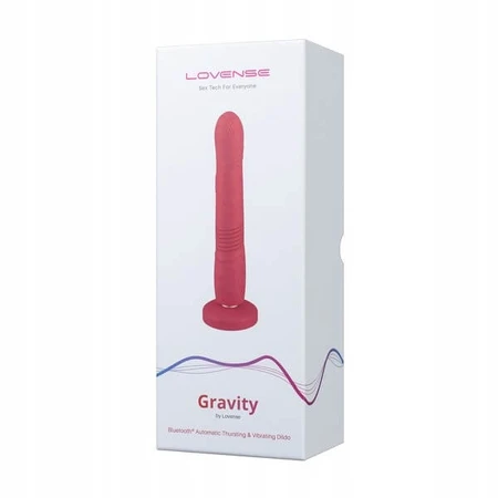 Lovense Gravity, pulsador vibratorio controlado por app, 1 ud.