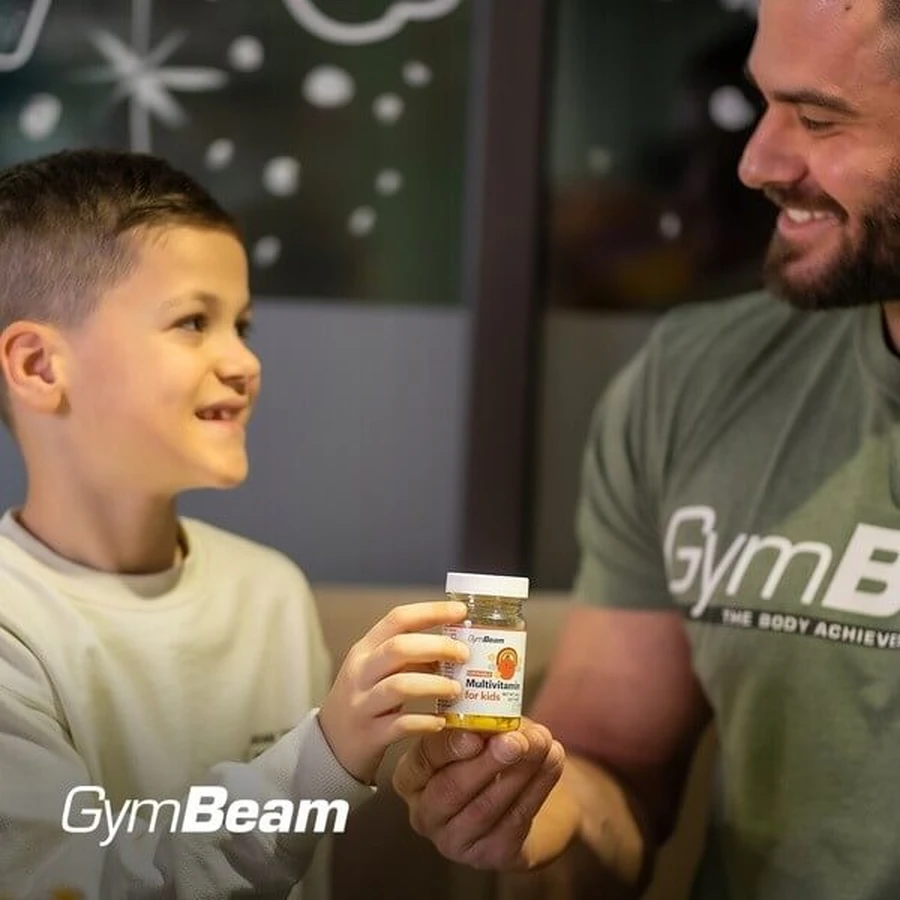 GymBeam Multivitamin for children sucking, tablets, 120 pcs.