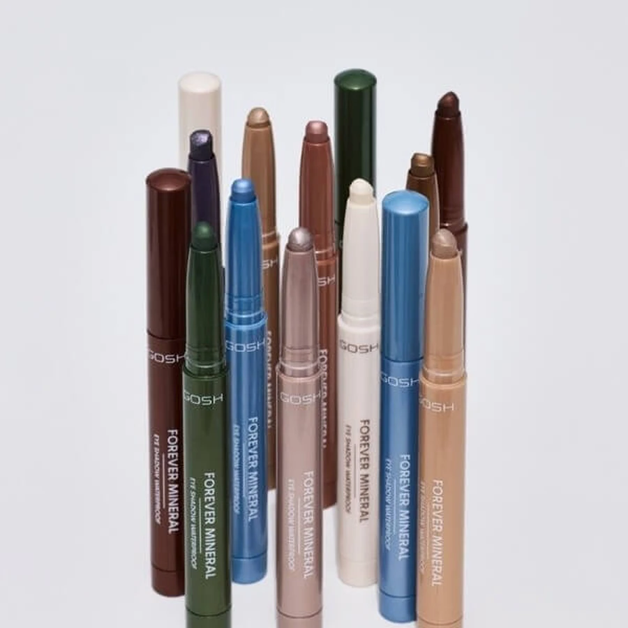 Gosh, Forever Mineral, waterproof stickschaduw, 017 Matte Roos, 1.4 g
