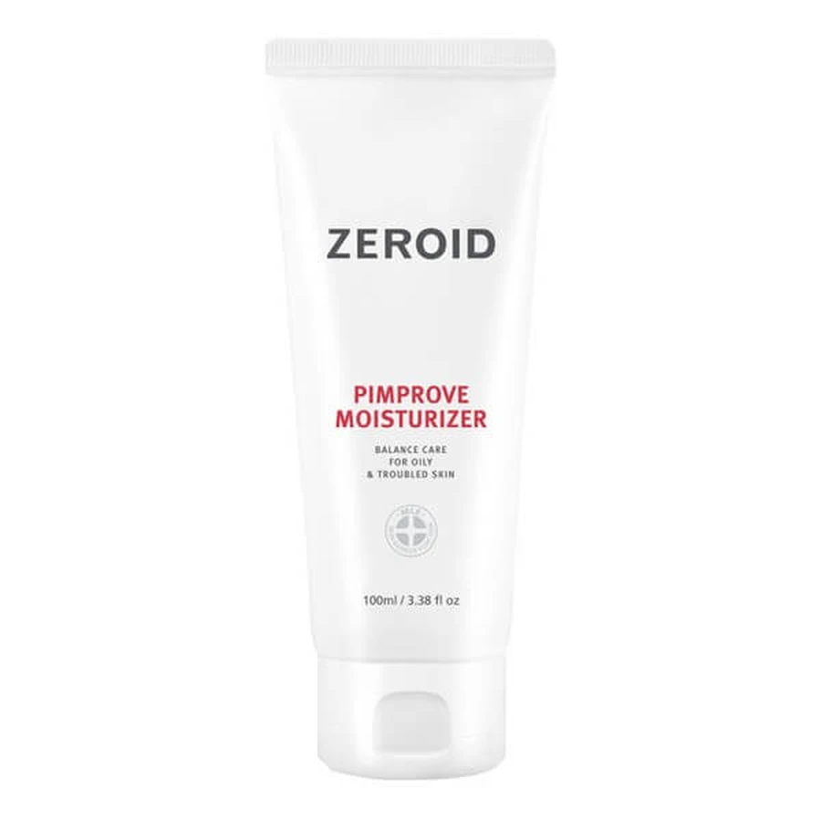 Zeroid Pimprove Moisturizer, cremă hidratantă pentru ten gras, mixt și cu tendință acneică, 100 ml