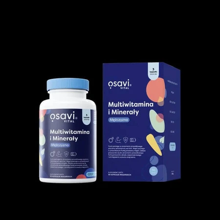 Osavi Multivitamine și Minerale Masculin, capsule tari, 90 buc.