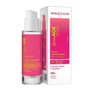 Miraculum slowAGE, rejuvenating serum, 30 ml