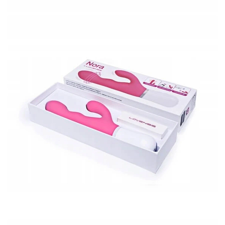 Lovense Nora, App-gesteuerter Bunny-Vibrator, 1 Stk.