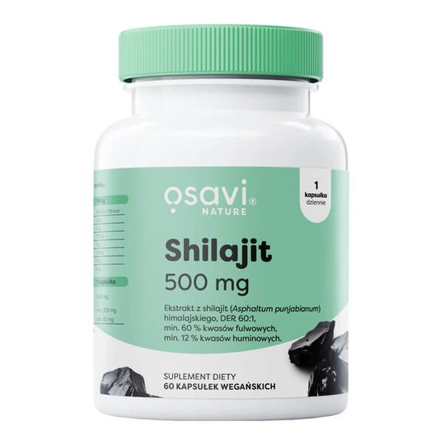 Osavi Shilajit 500 mg, capsules, 60 st.