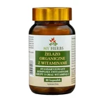 My Herbs Fer biologique avec vitamines, gélules, 80 pcs.