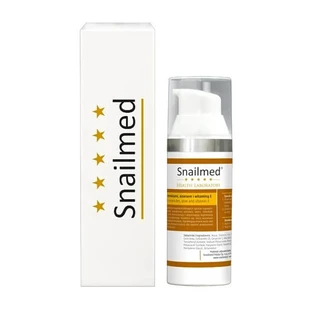Cremă după ras lipoactivă Snailmed, cu aloe vera, vitamina E și acid octadecanoic, 30 ml