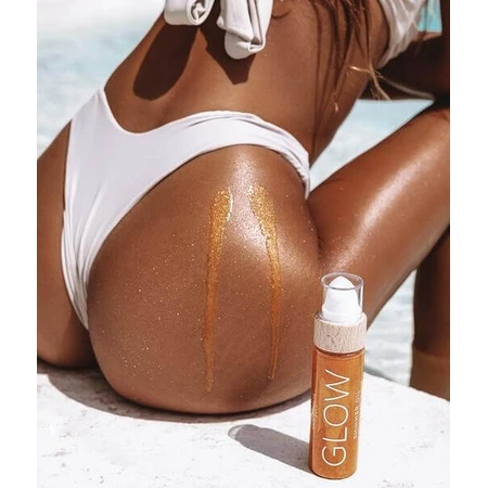 Cocosolis Glow, glansolie met deeltjes, 110 ml