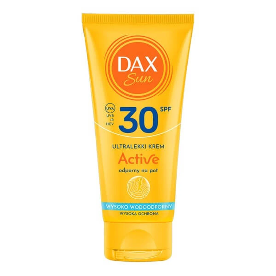 Dax Sun Active, crema facial ultraligera, FPS 30, 50 ml