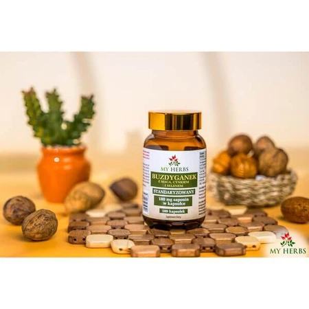 My Herbs Mace with maca, zinc and selenium, capsules, 100 pcs.