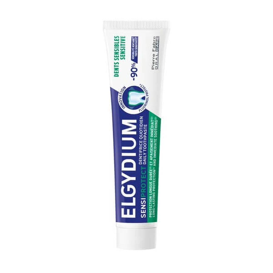 Elgydium SensiProtect, dentifricio per denti sensibili, 75 ml