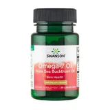 Swanson Omega-7 Aceite de Espino Amarillo, cápsulas, 30 uds.