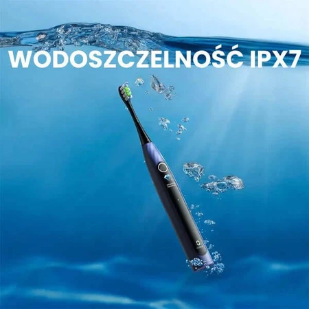 Oclean X Lite, brosse à dents sonique avec étui, bleu foncé, 1 pc.