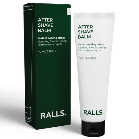 Ralls Gift Pack, sac cosmétique + baume après-rasage rafraîchissant, 1 pc.
