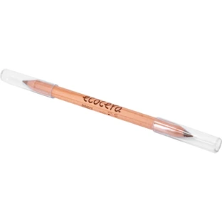 Ecocera Natural Choice, matita per sopracciglia bifacciale, Tabacco, 1 pz.