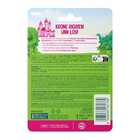 Kneipp Naturkind, lotion de bain pour enfants Magic Crown, 40 ml