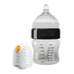 Yoomi, Black set, 140 ml bottle + warmer, 1 pc.