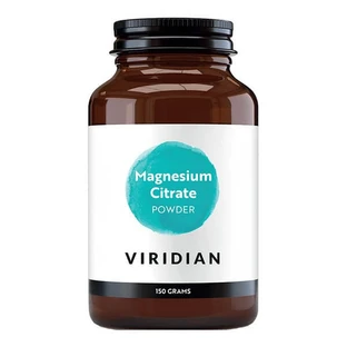 Citrat de magneziu Viridian - Magneziu, pulbere, 150 g