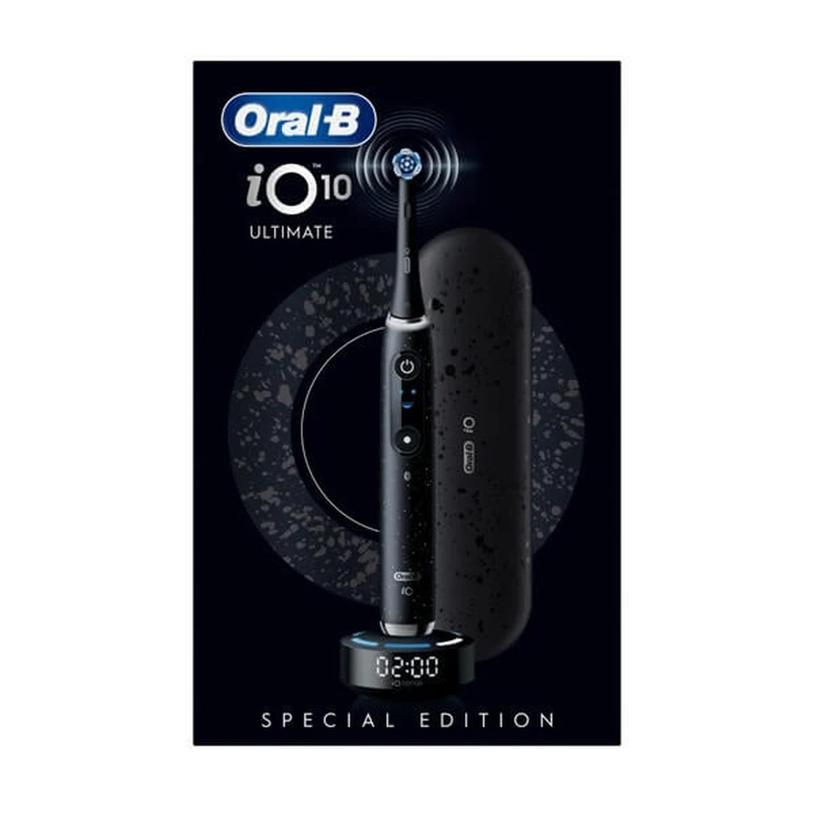 Oral-B iO 10, periuță de dinți electrică, Cosmic Black, 1 buc.