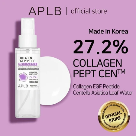 APLB Collagen EGF Peptide Mist Essence, gezichtsnevel-essence met collageen en EGF-peptiden, 105 ml.