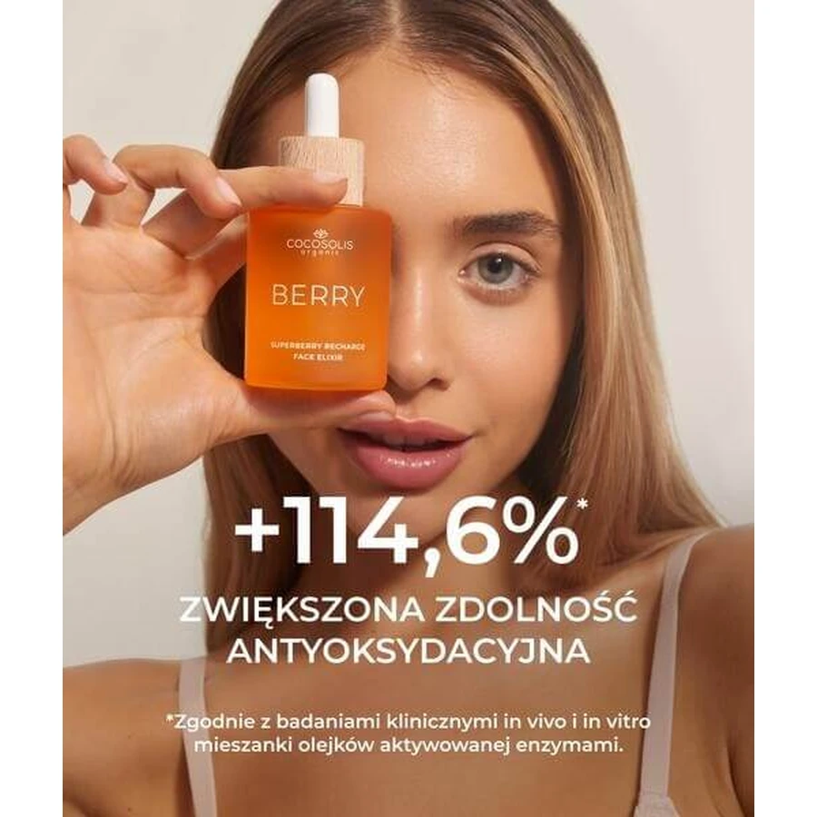 Cocosolis, Baya, elixir facial revitalizante, 50 ml