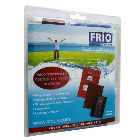 Frio Pump, Thermobehälter für Insulinpumpe, kastanienbraun, 1 Stk.