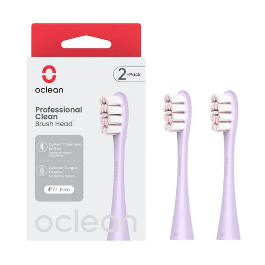 Oclean Professional Clean, P1C13, paars, 2 st.