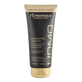 L'Erboristica Uomo, Shampoo, gel doccia per uomo, 200 ml