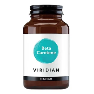 Viridian Natural Beta Carotene Complex, capsules, 30 st.