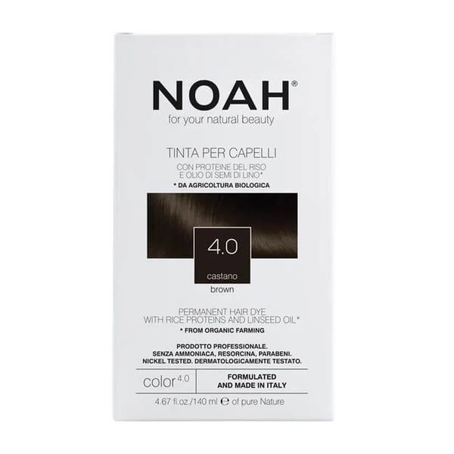 NOAH, haarverf, 4.0 Bruin, 140 ml