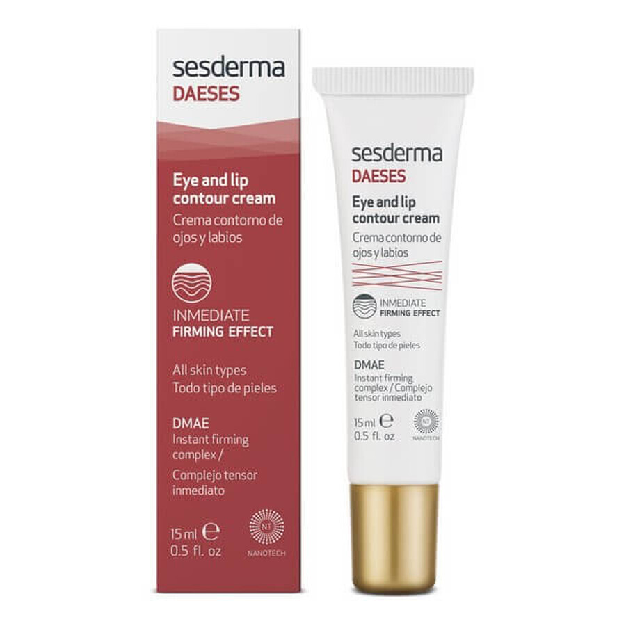 Sesderma Daeses Oog- en Lipcontourcrème, 15 ml