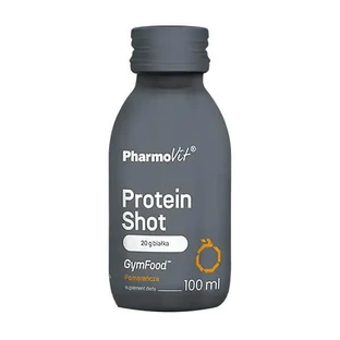 Pharmovit, Protein Shot GymFood, orange Flüssigkeit, 100 ml