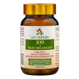 My Herbs Jodium + Organisch Selenium, capsules, 100 st.