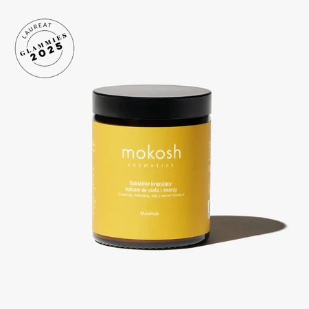 Mokosh, lotion bronzante subtile pour le corps et le visage, fruit de la passion, 180 ml