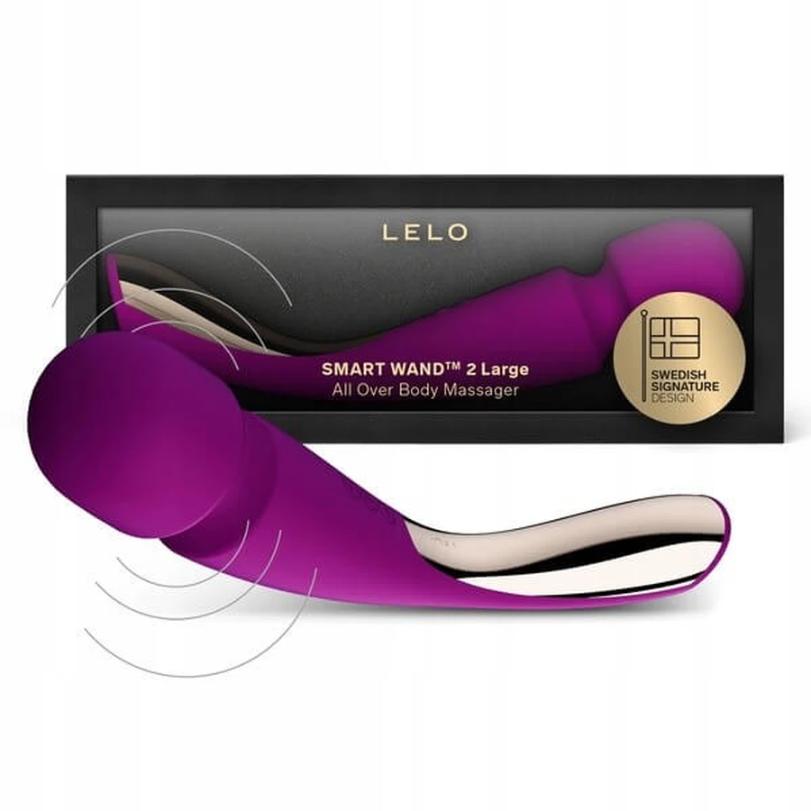 LELO Smart Wand 2 Large, vibrador, fucsia, 1 ud.