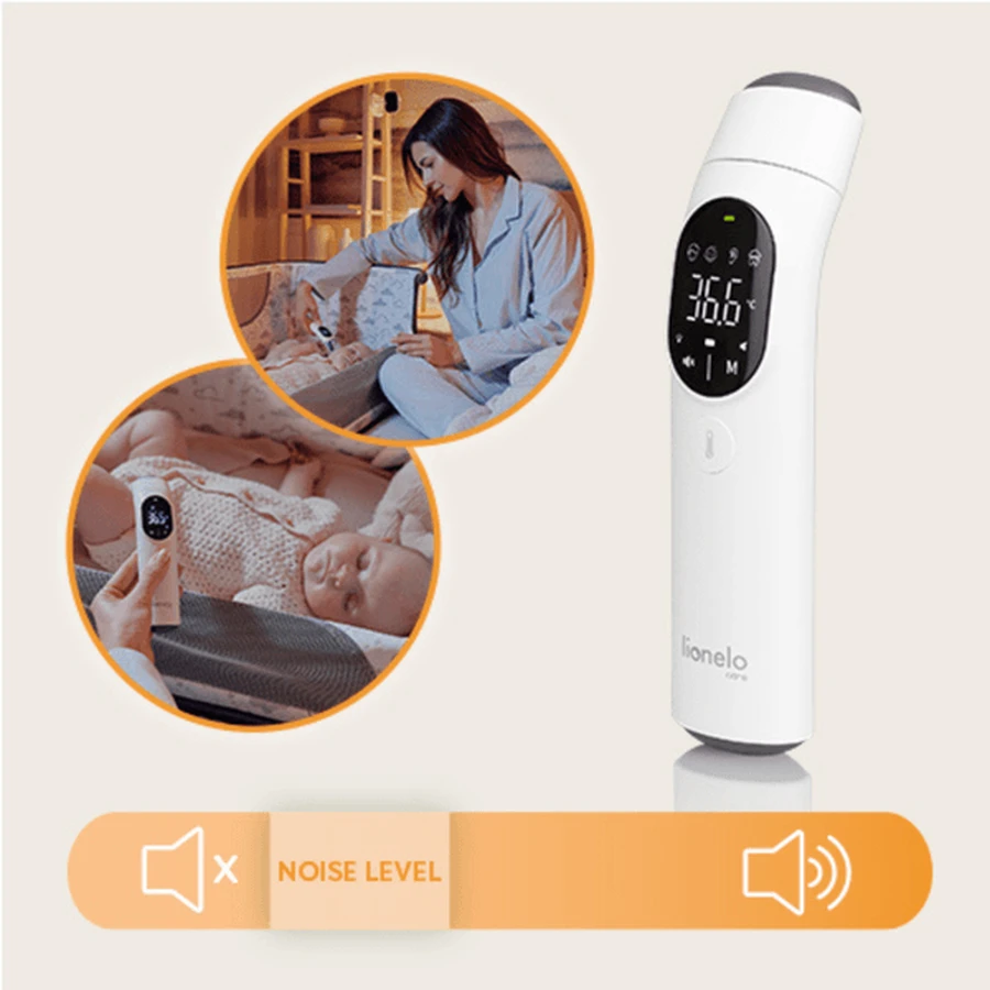 Lionelo Feverscan, non-contact infrared thermometer, white, 1 pc.
