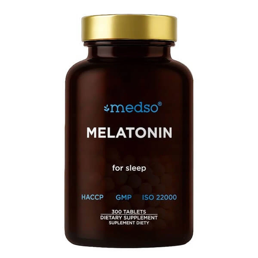 Medso Melatonin, Tabletten, 300 Stück.