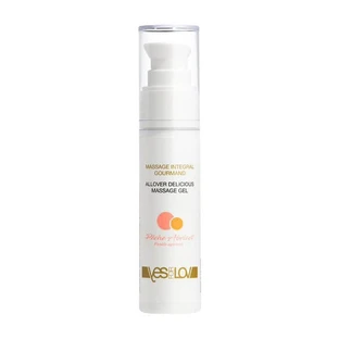 Yesforlov Allover, eetbare massageolie-gel, perzik, 50 ml