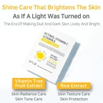 APLB Retinol Vitamin C Vitamin E Sheet Mask, facial sheet mask with retinol and vitamins C and E, 25 ml