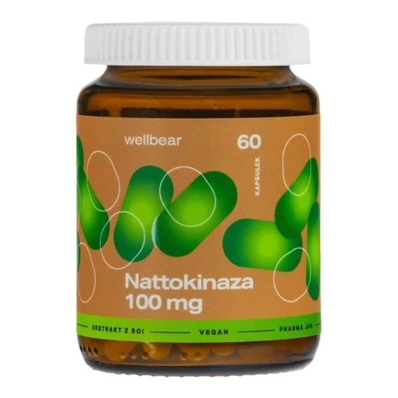 Wellbear Nattokinaza 100 mg, kapsułki, 60 szt.: ceny i cechy